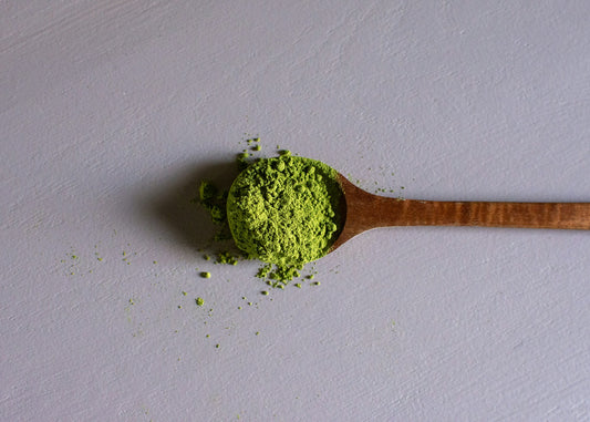 Matcha Green Tea Powder Photo by Andrea Lacasse on Unsplash